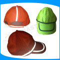 fluorescent orange color safety caps, high vis hoodie for workers